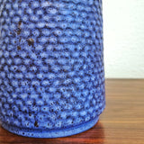 TALL BLUE HERBERT REUSCH VASE Nr. 879/30 FOR ECKHARDT & ENGLER