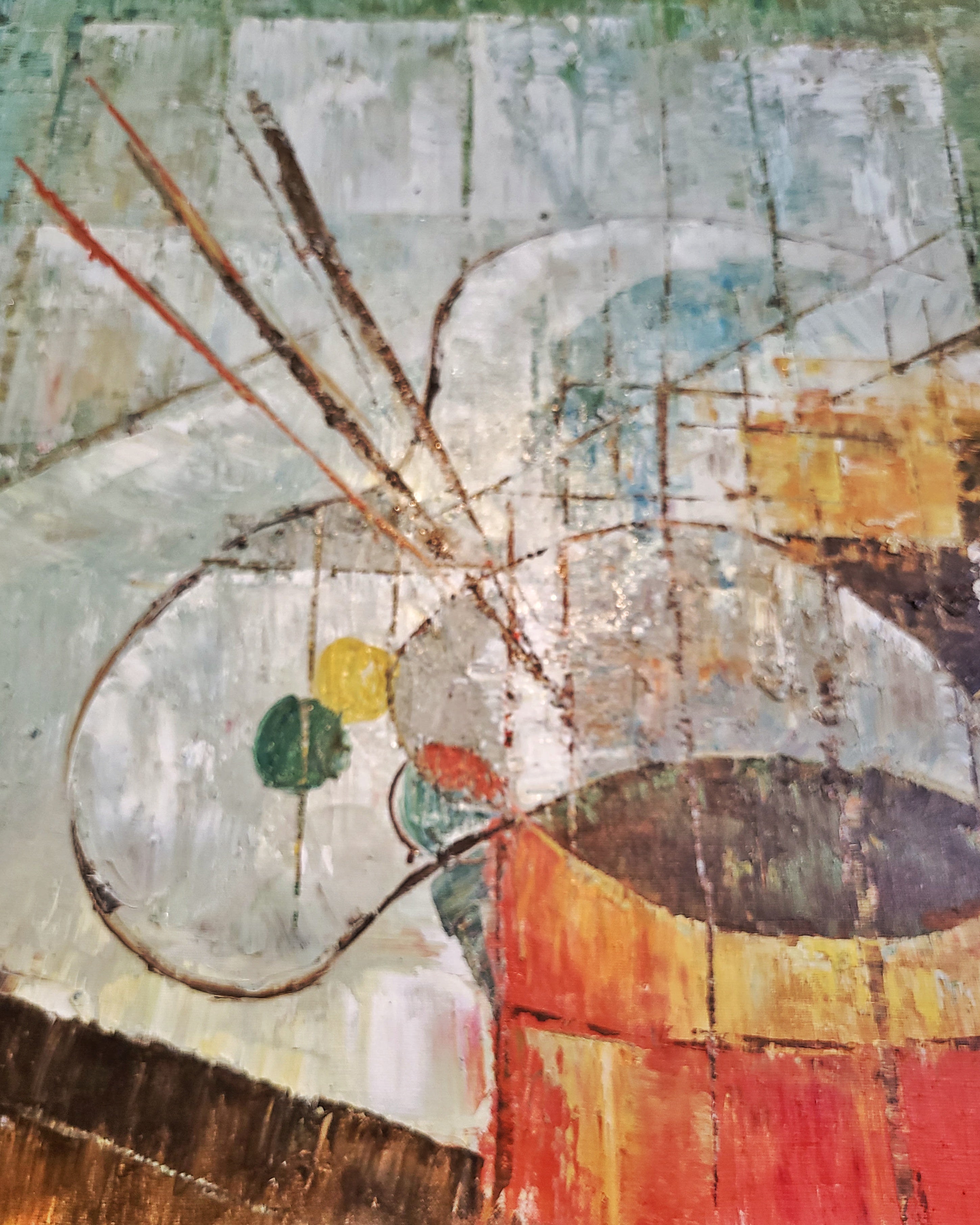 STILL LIFE WITH ARTIST’S TOOLS BY UNKNOWN ARTIST (2000s)