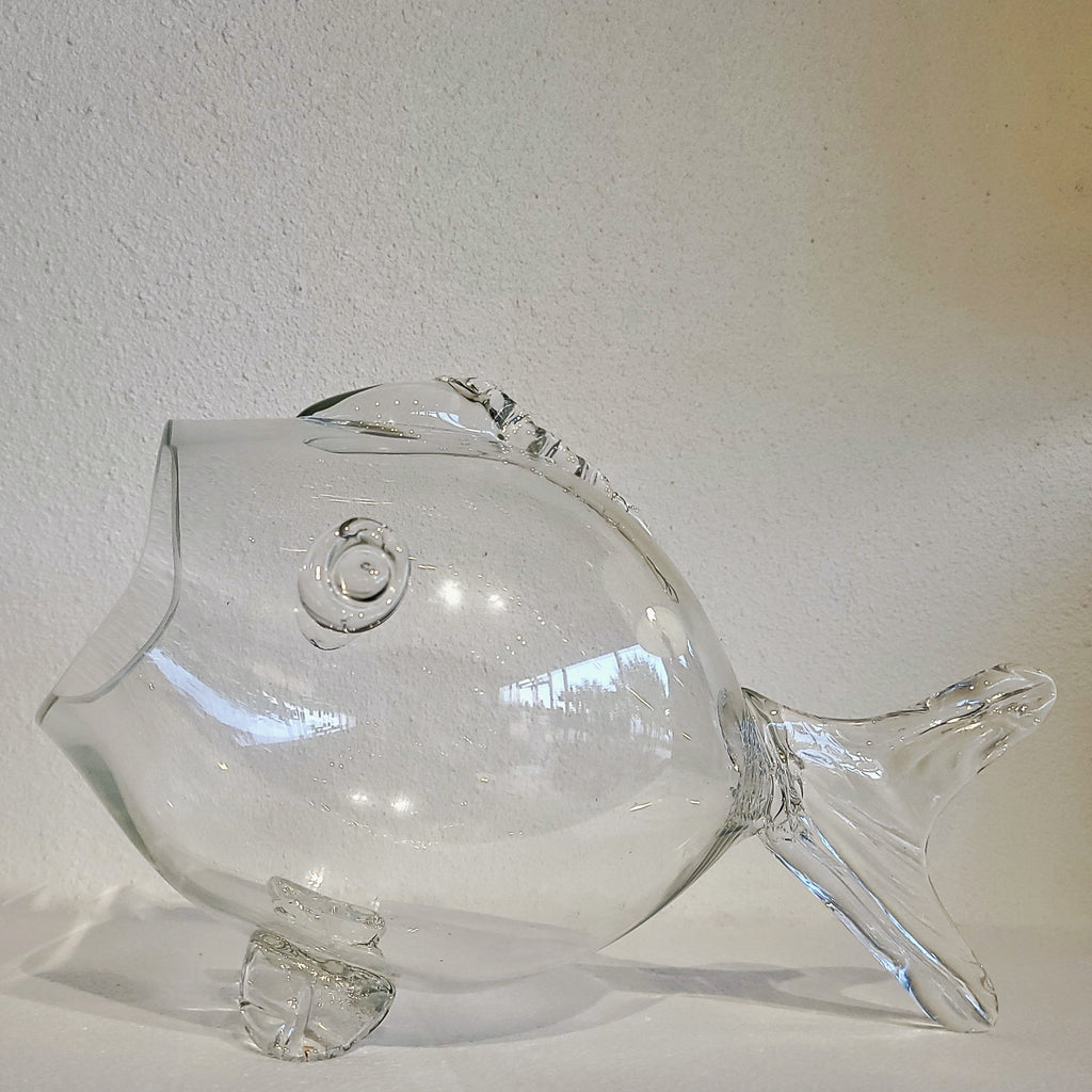 Blenko glass bowl hot