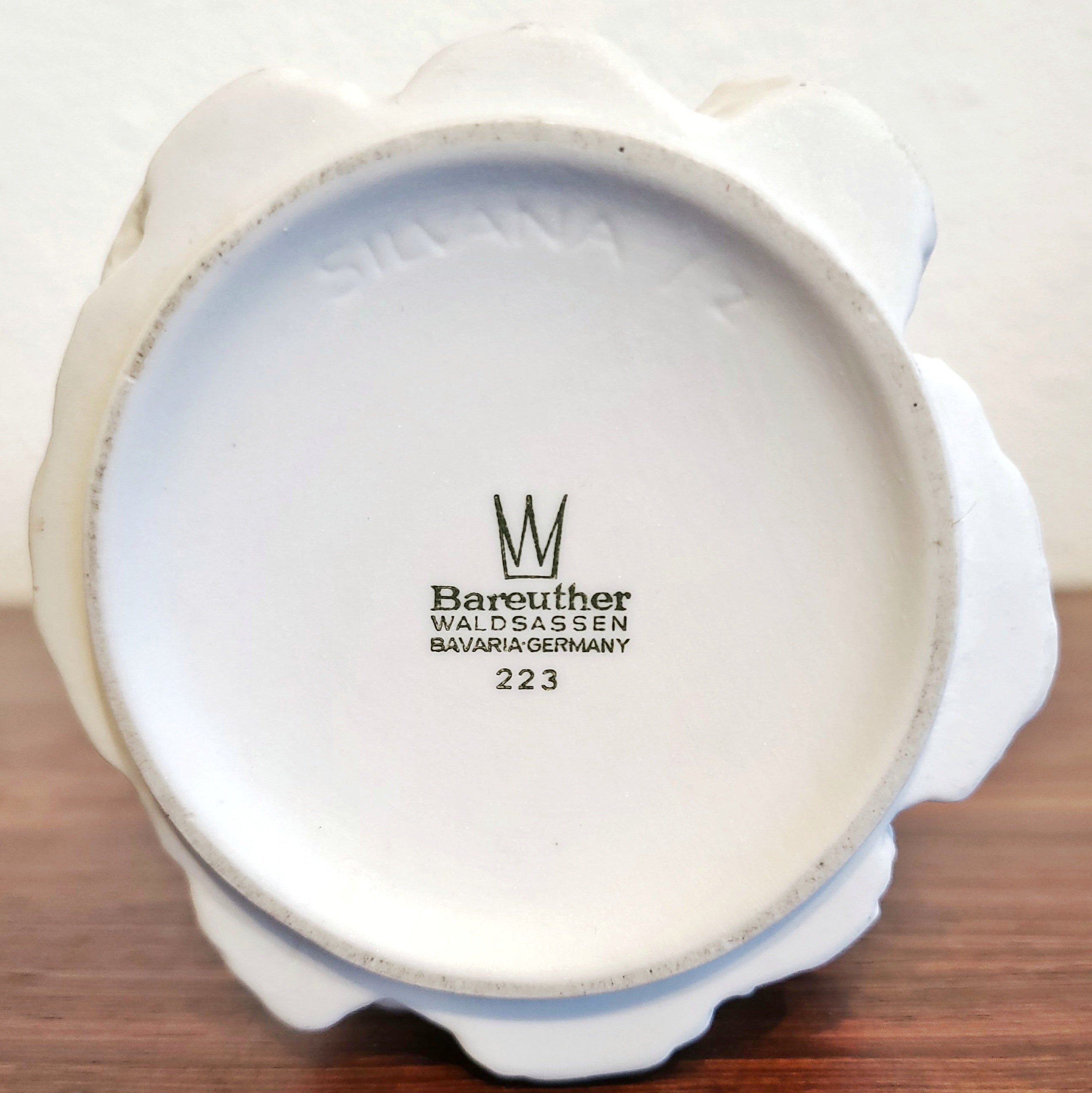 ‘SILVANA’ SERIES OP ART VASE BY ERNST FENZL FOR BAREUTHER WALDSASSEN