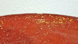 CHINESE EARTHENWARE CENTERPIECE BOWL WITH OXBLOOD GLAZE (13.25")