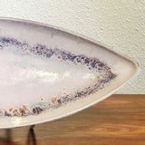 LONG VEB FISHLAND ENAMEL ON BRASS BOWL