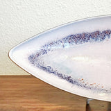 LONG VEB FISHLAND ENAMEL ON BRASS BOWL