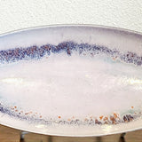 LONG VEB FISHLAND ENAMEL ON BRASS BOWL
