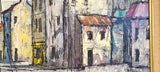 VILLAGE HARBORSCAPE BY JULES DUFFART (1960s)