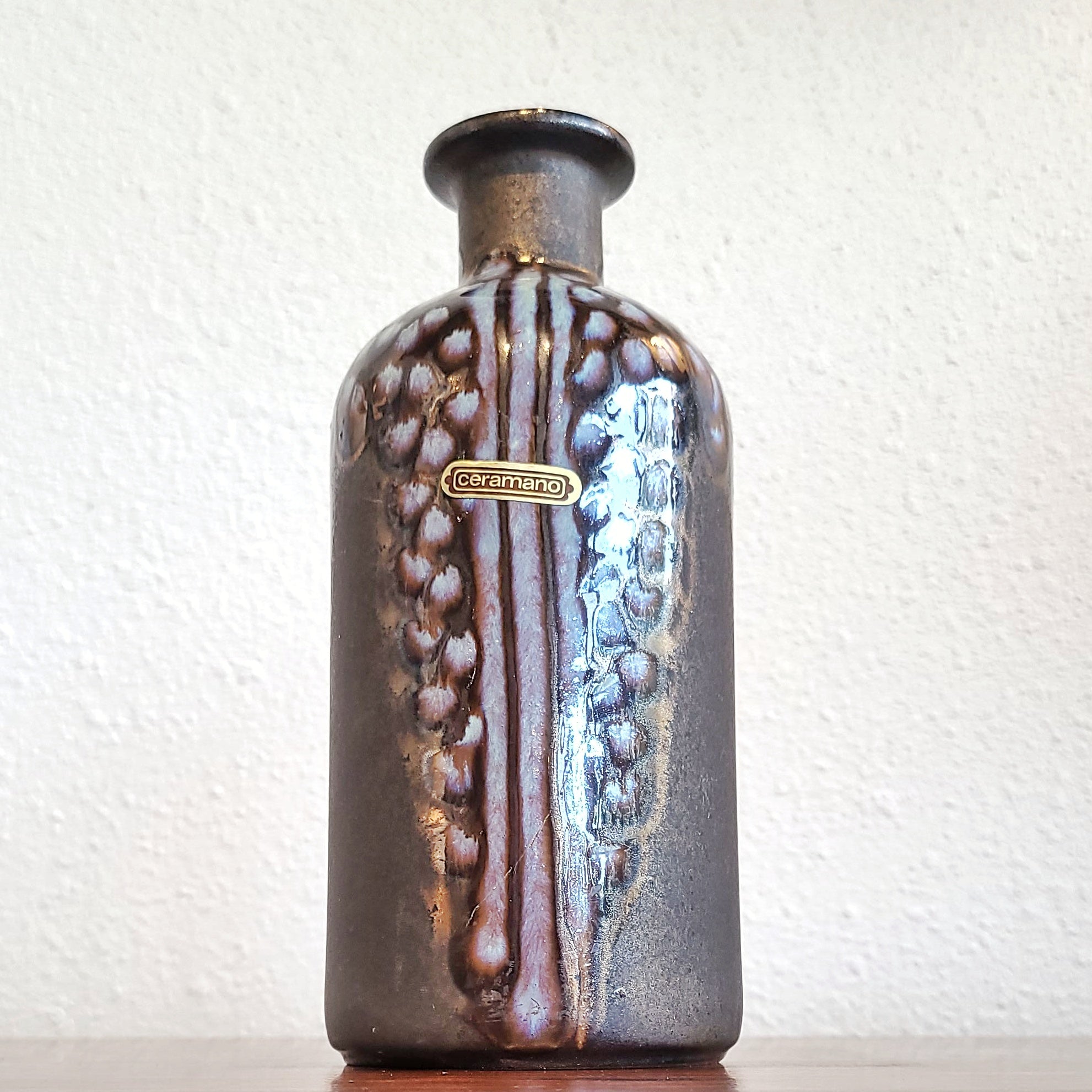 HANNS WELLING FOR CERAMANO ‘NEGRO’ DÉCOR VASE Nr. 561