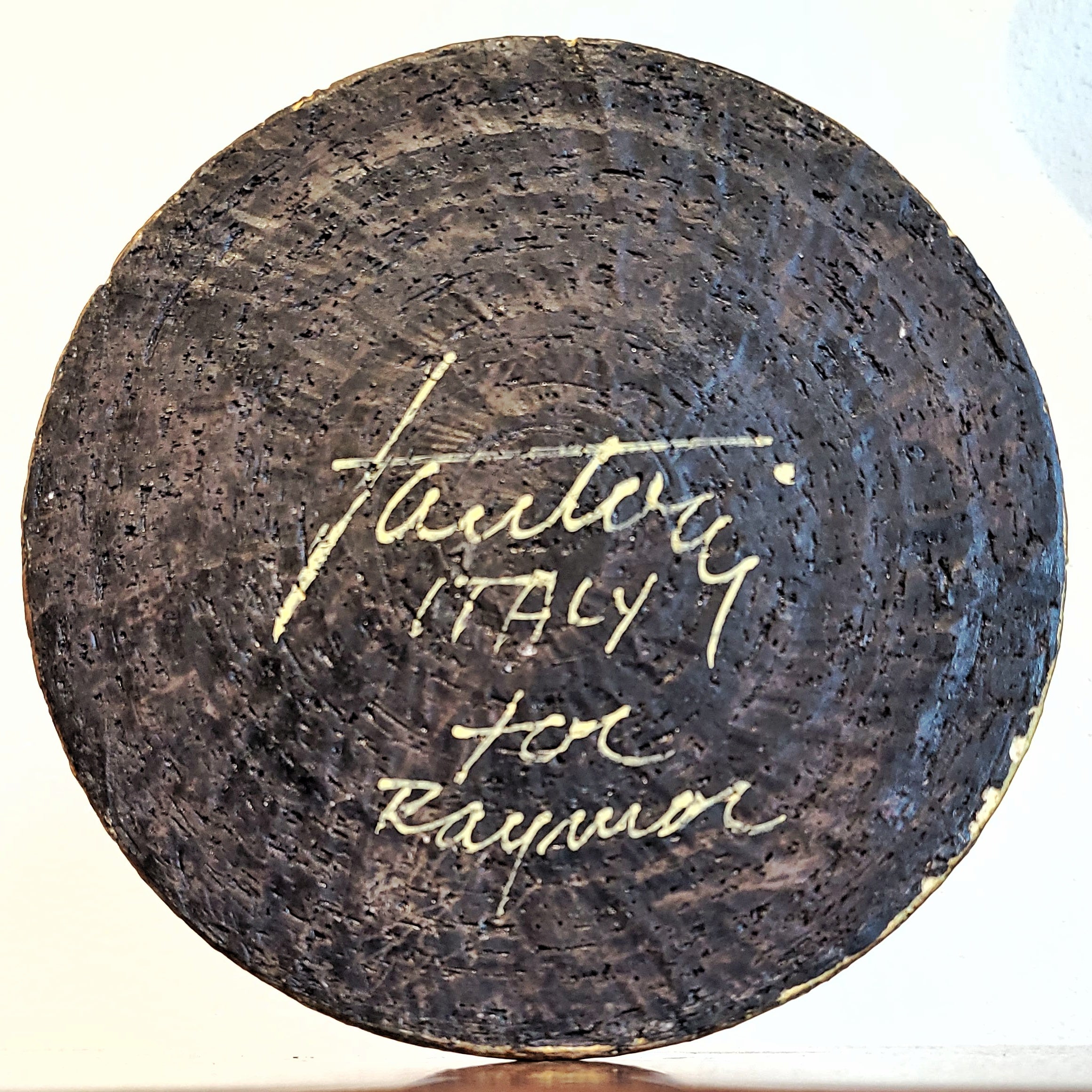 UNUSED MARCELLO FANTONI ASHTRAY FOR RAYMOR (ITALY)