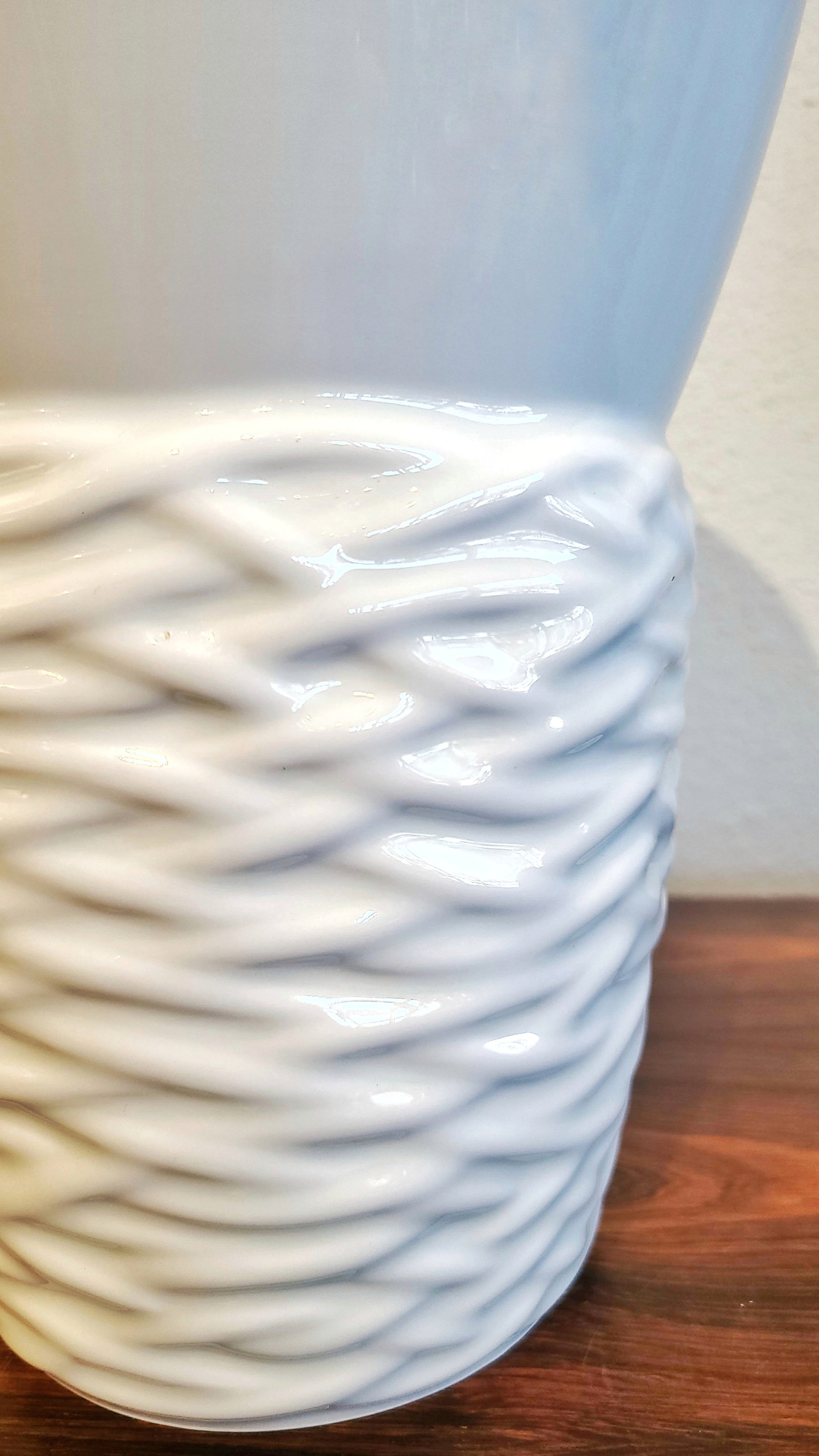 HUTSCHENREUTHER PORCELAIN OP ART FLOOR VASE Nr. 02323/33