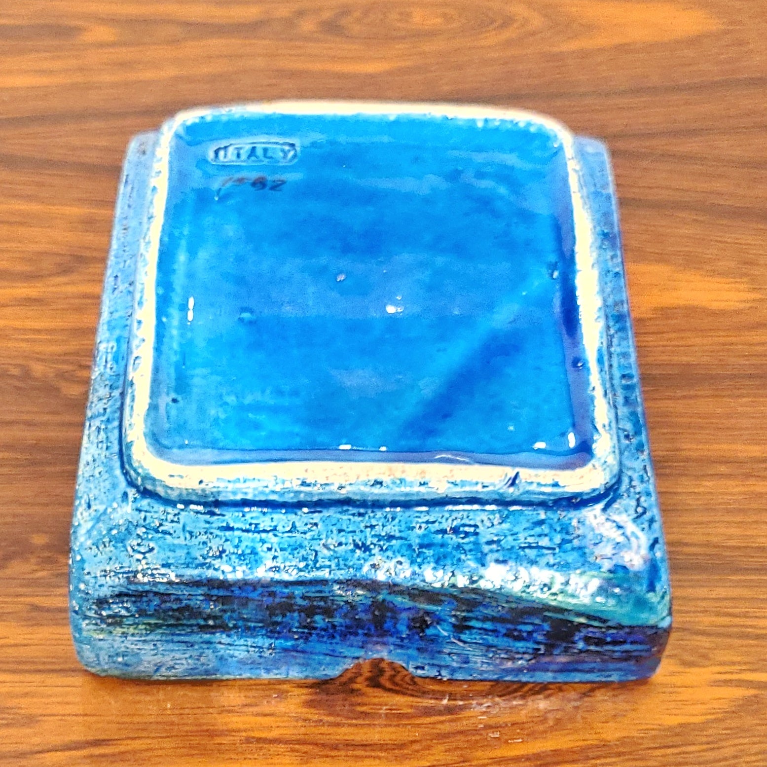 “RIMINI” BLUE ASHTRAY BY ALDO LONDI FOR BITOSSI