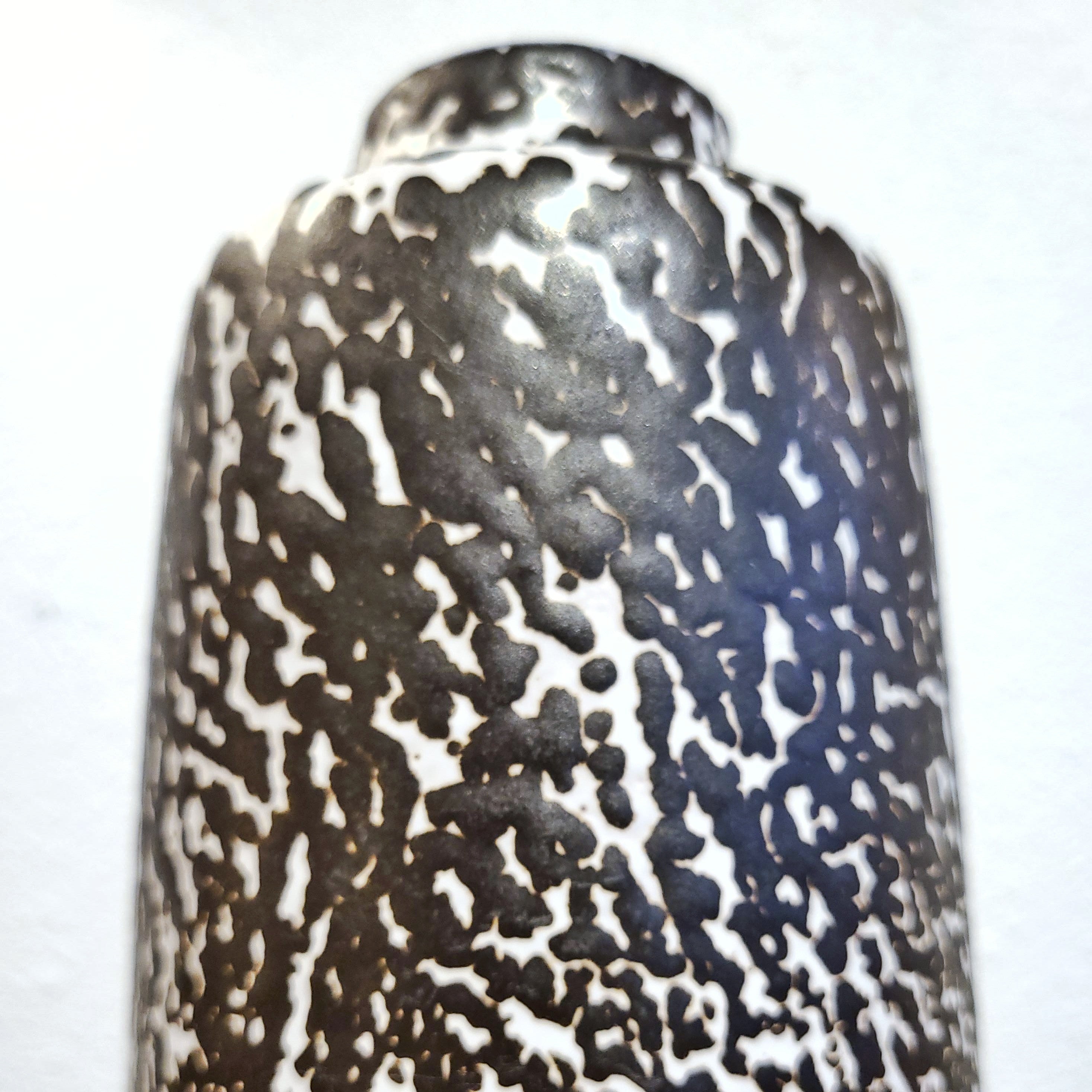VEB HALDENSLEBEN SPECKLED VASE Nr. 3045 A (GDR)