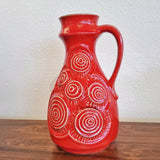 BAY KERAMIK RELIEF DÉCOR ‘TÖPFERMEISTER’ SERIES VASE Nr. 85/30