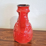 BAY KERAMIK RELIEF DÉCOR ‘TÖPFERMEISTER’ SERIES VASE Nr. 85/30
