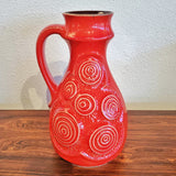 BAY KERAMIK RELIEF DÉCOR ‘TÖPFERMEISTER’ SERIES VASE Nr. 85/30