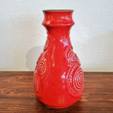 BAY KERAMIK RELIEF DÉCOR ‘TÖPFERMEISTER’ SERIES VASE Nr. 85/30