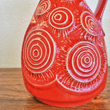 BAY KERAMIK RELIEF DÉCOR ‘TÖPFERMEISTER’ SERIES VASE Nr. 85/30