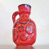 BAY KERAMIK RELIEF DÉCOR ‘TÖPFERMEISTER’ SERIES VASE Nr. 85/17