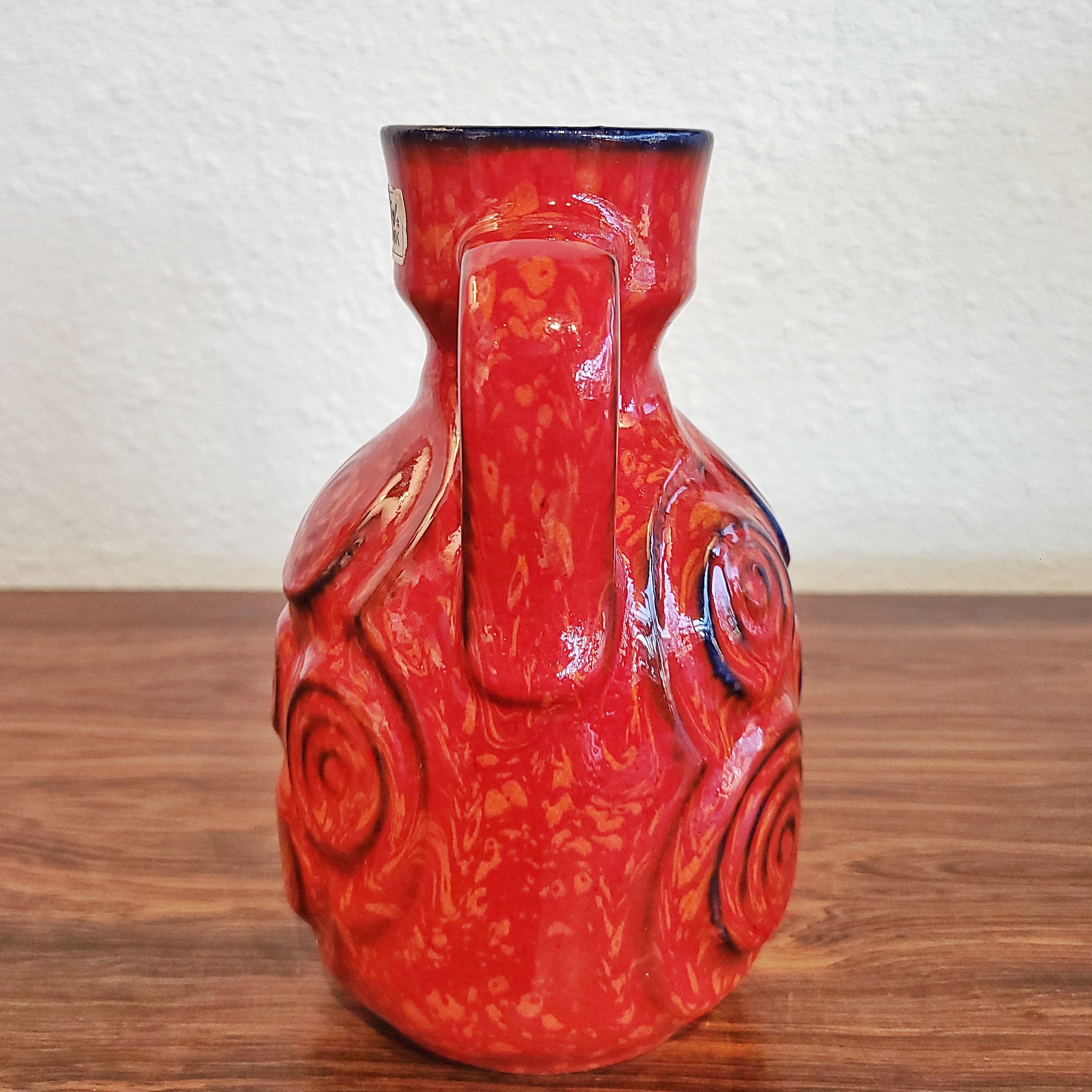 BAY KERAMIK RELIEF DÉCOR ‘TÖPFERMEISTER’ SERIES VASE Nr. 85/17