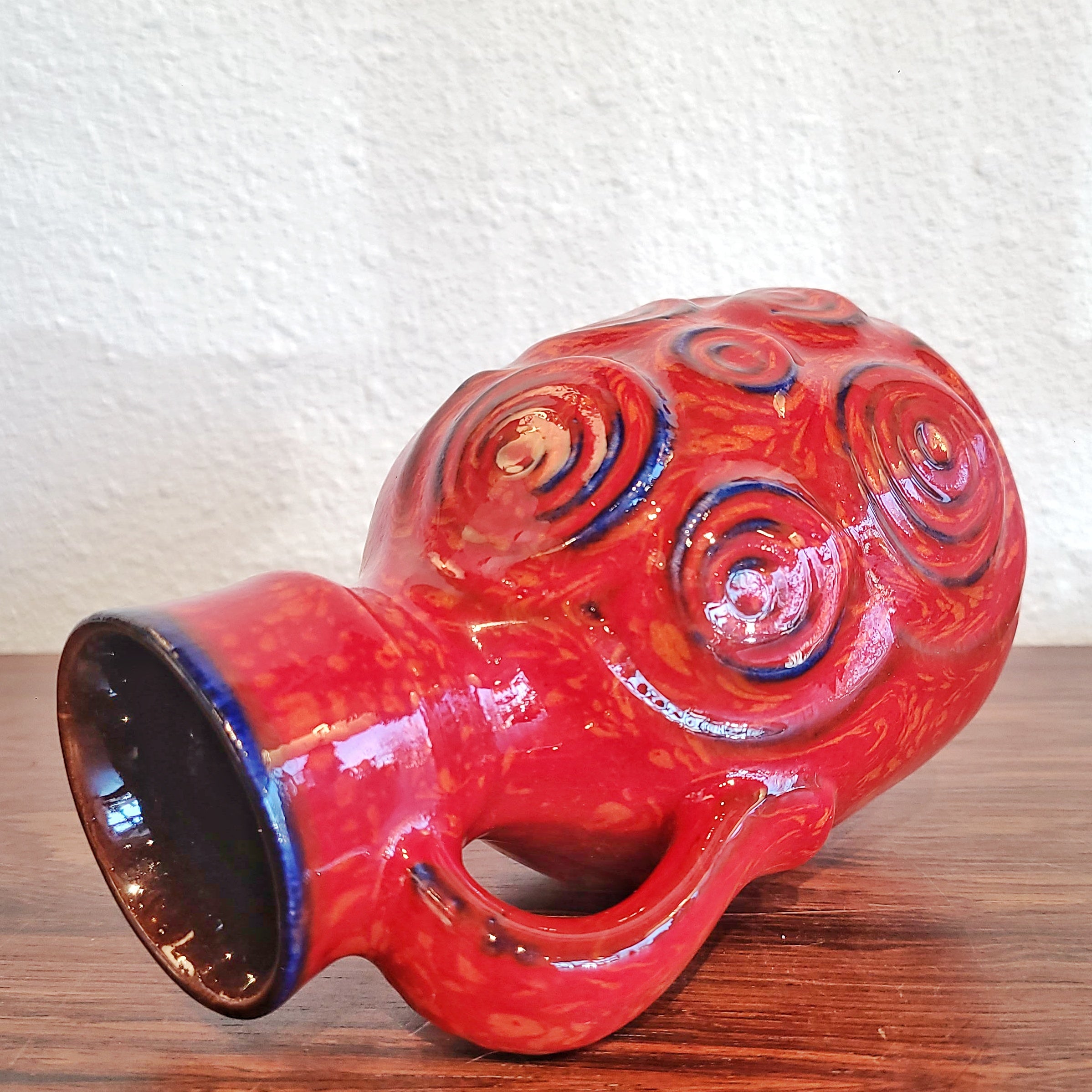 BAY KERAMIK RELIEF DÉCOR ‘TÖPFERMEISTER’ SERIES VASE Nr. 85/17