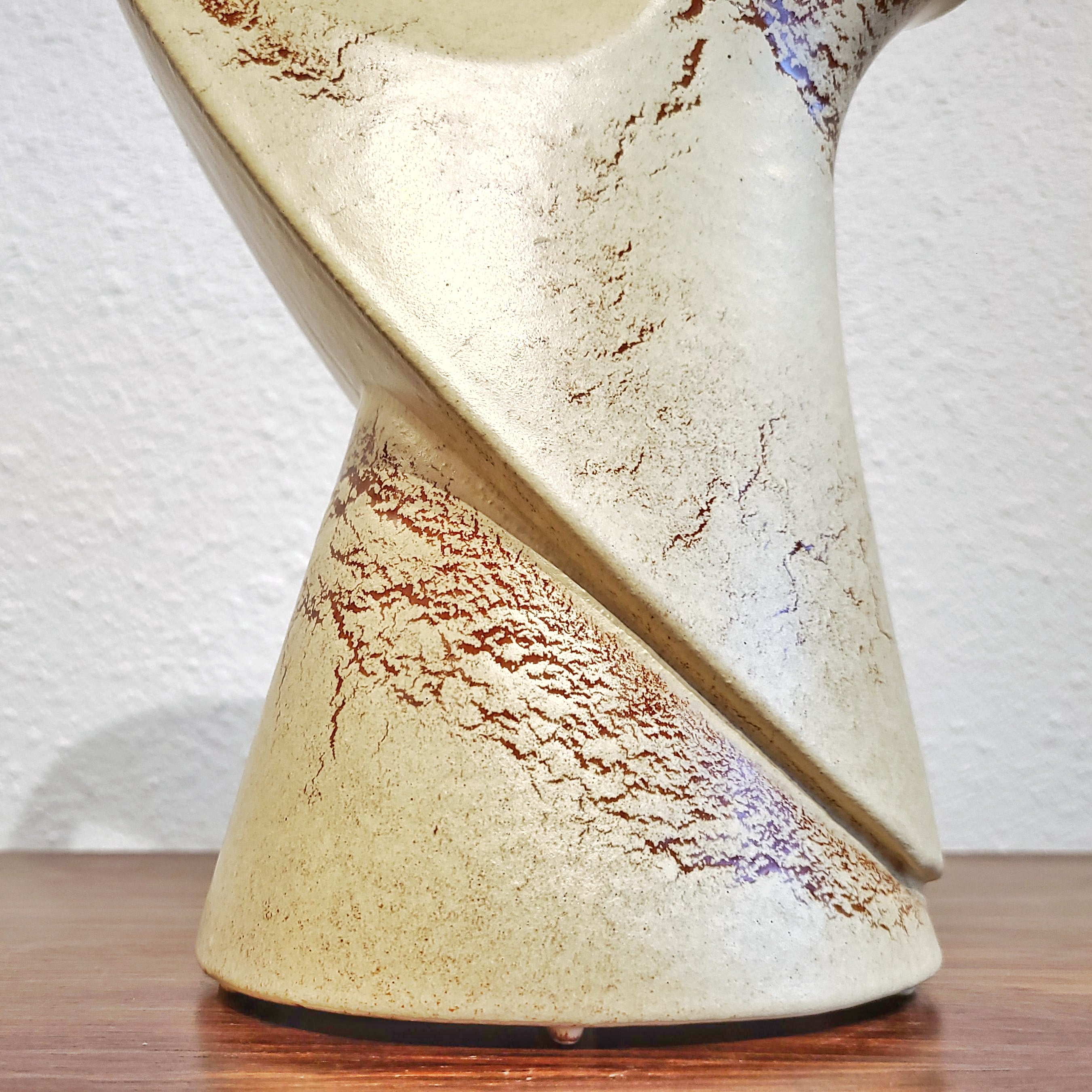 BIOMORPHIC JUG VASE BY ROBERTO RIGON FOR BERTONCELLO