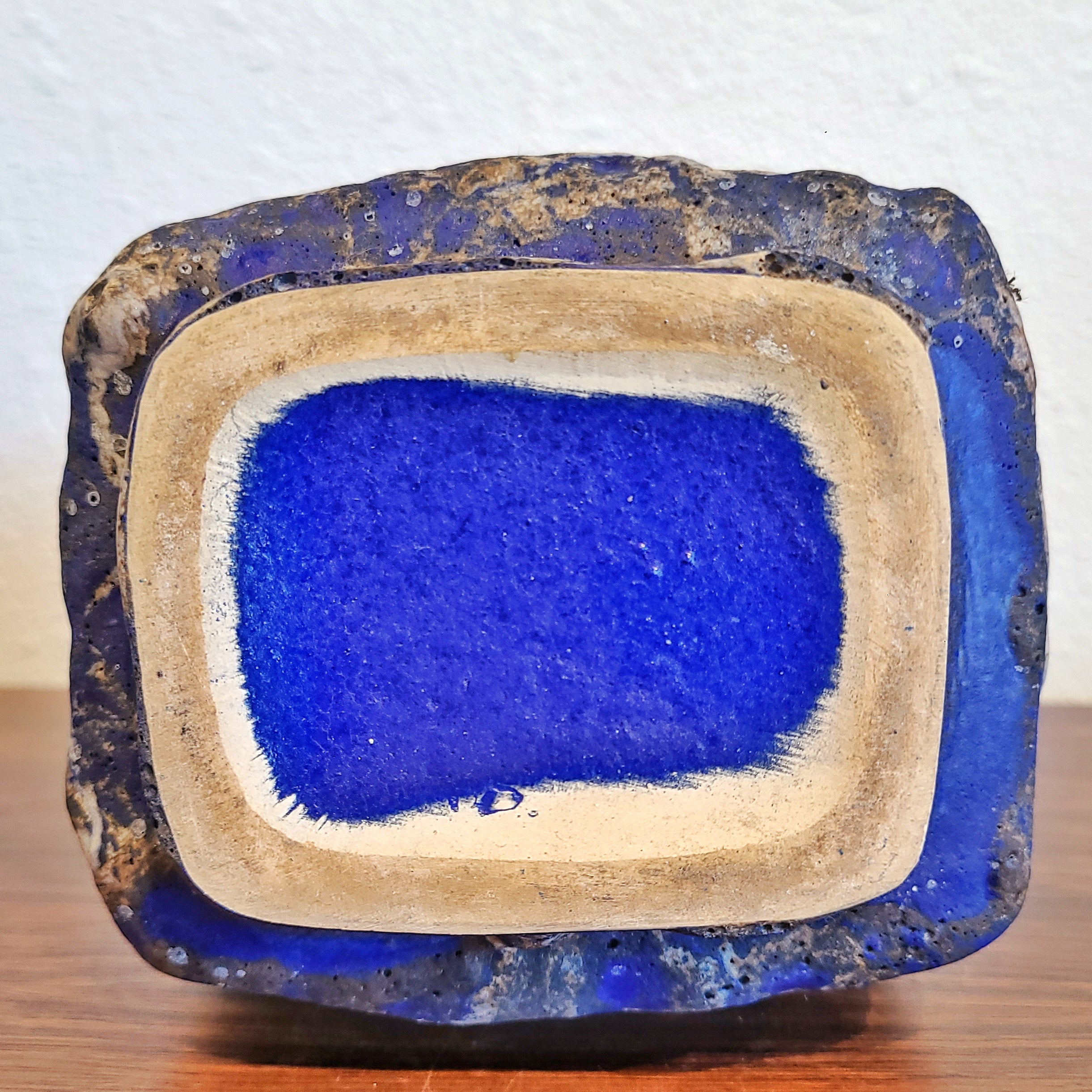 RUSCHA KERAMIK ‘CORTINA’ BOX VASE Nr. 873/25