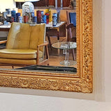 LARGE MIRROR IN A LATE BAROQUE/ROCOCO STYLE GILT FRAME
