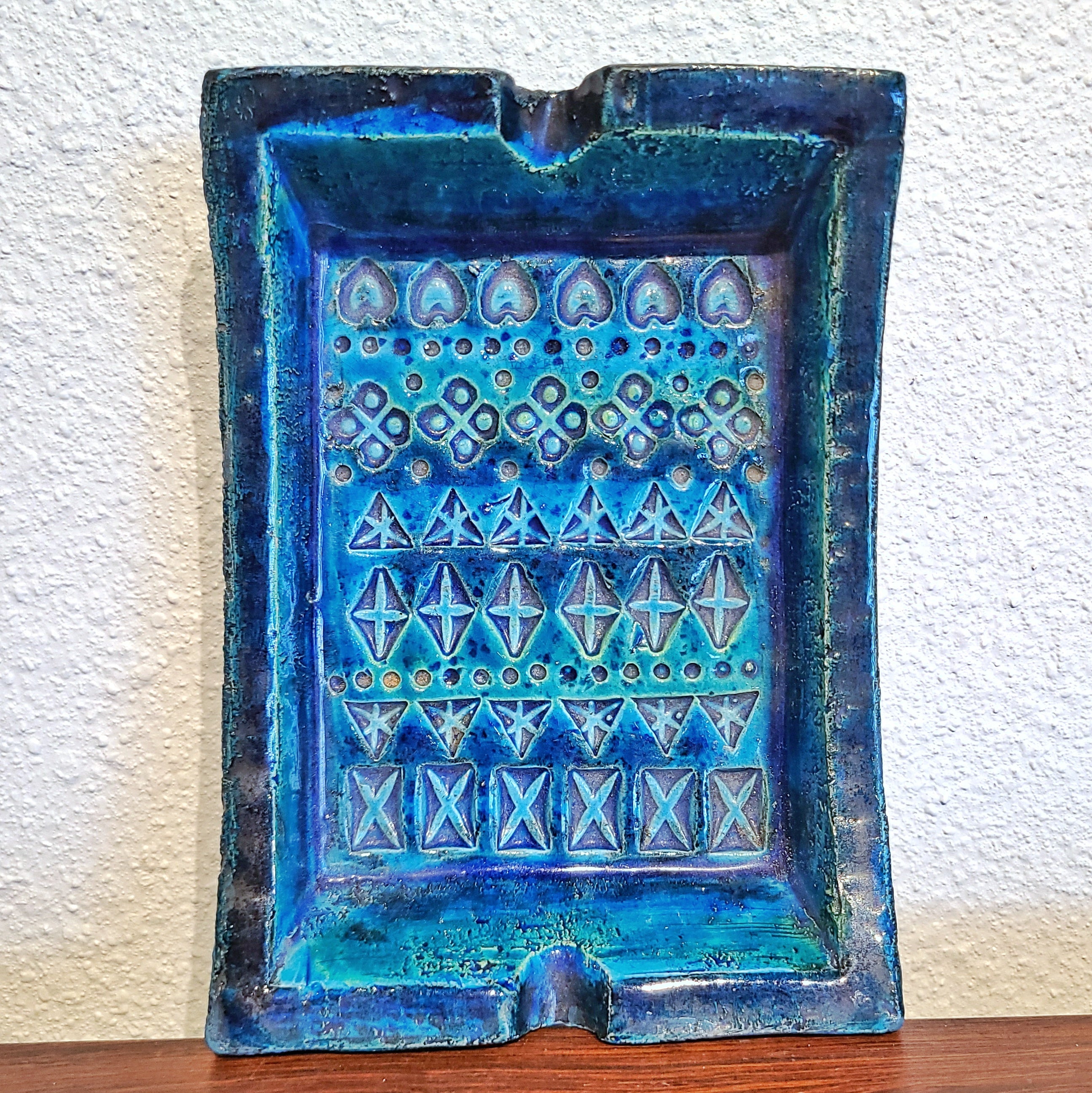 EARLY “RIMINI BLU” ASHTRAY BY ALDO LONDI FOR BITOSSI