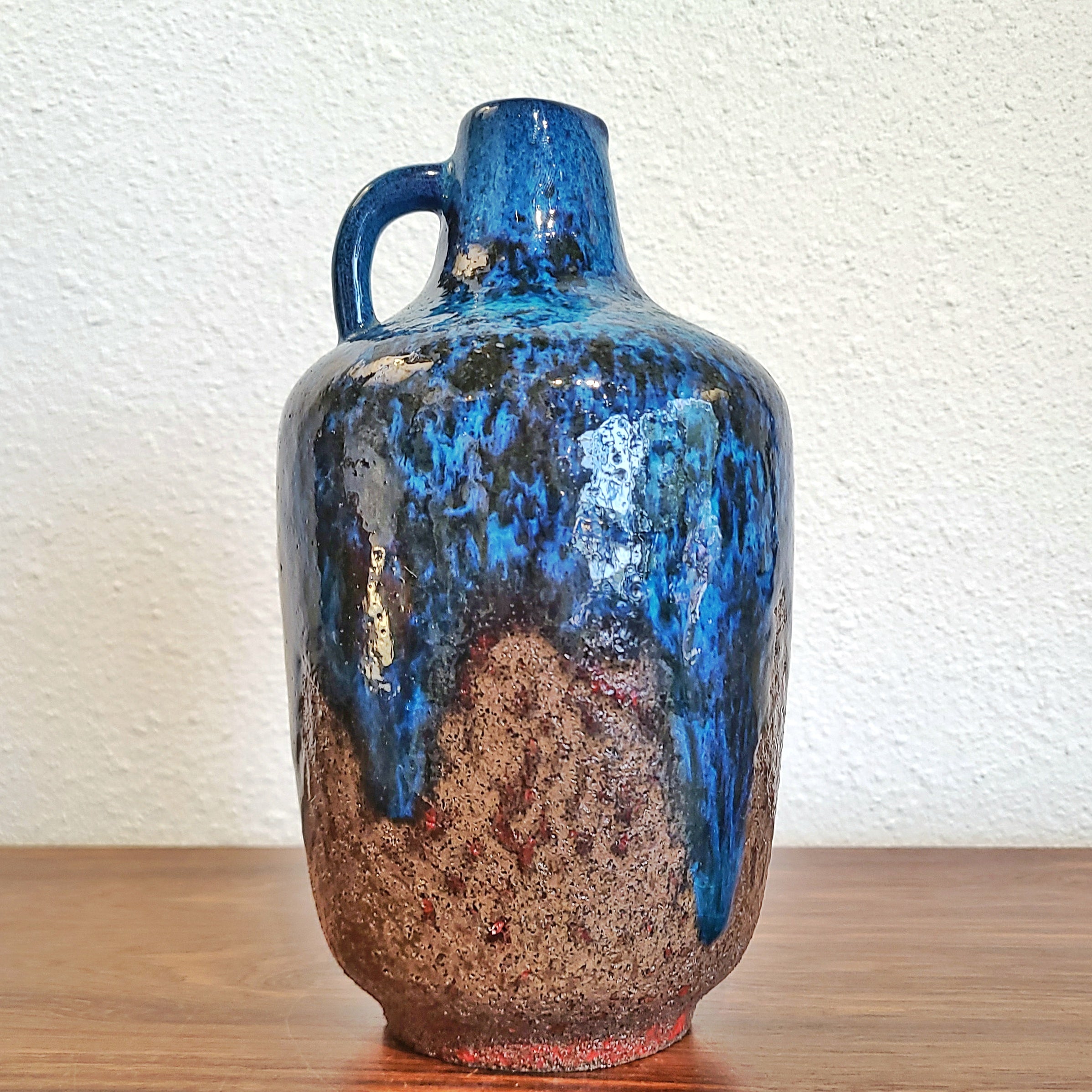 HANNS WELLING ‘INCRUSTA’ JUG VASE Nr.219 FOR CERAMANO