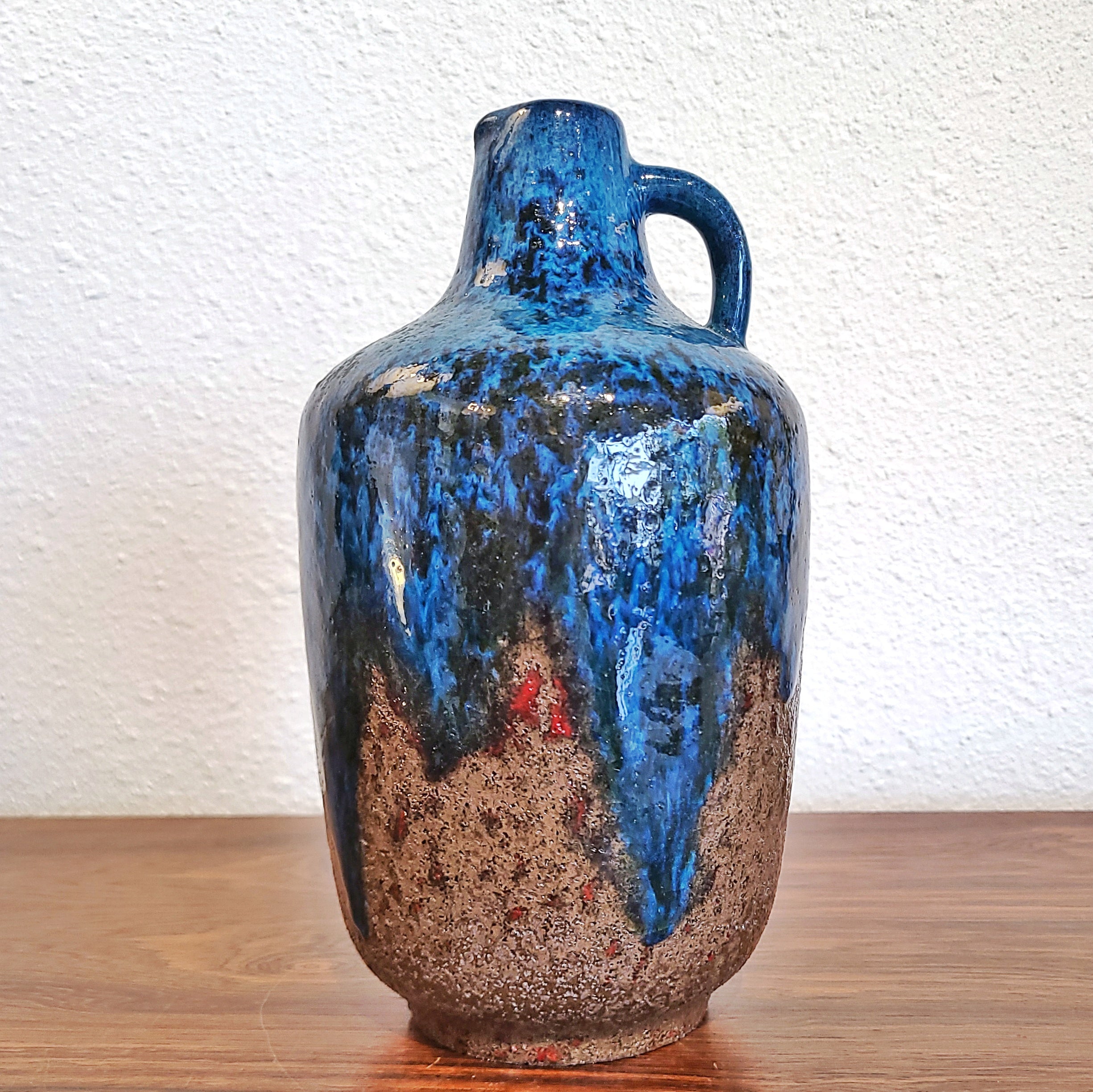 HANNS WELLING ‘INCRUSTA’ JUG VASE Nr.219 FOR CERAMANO