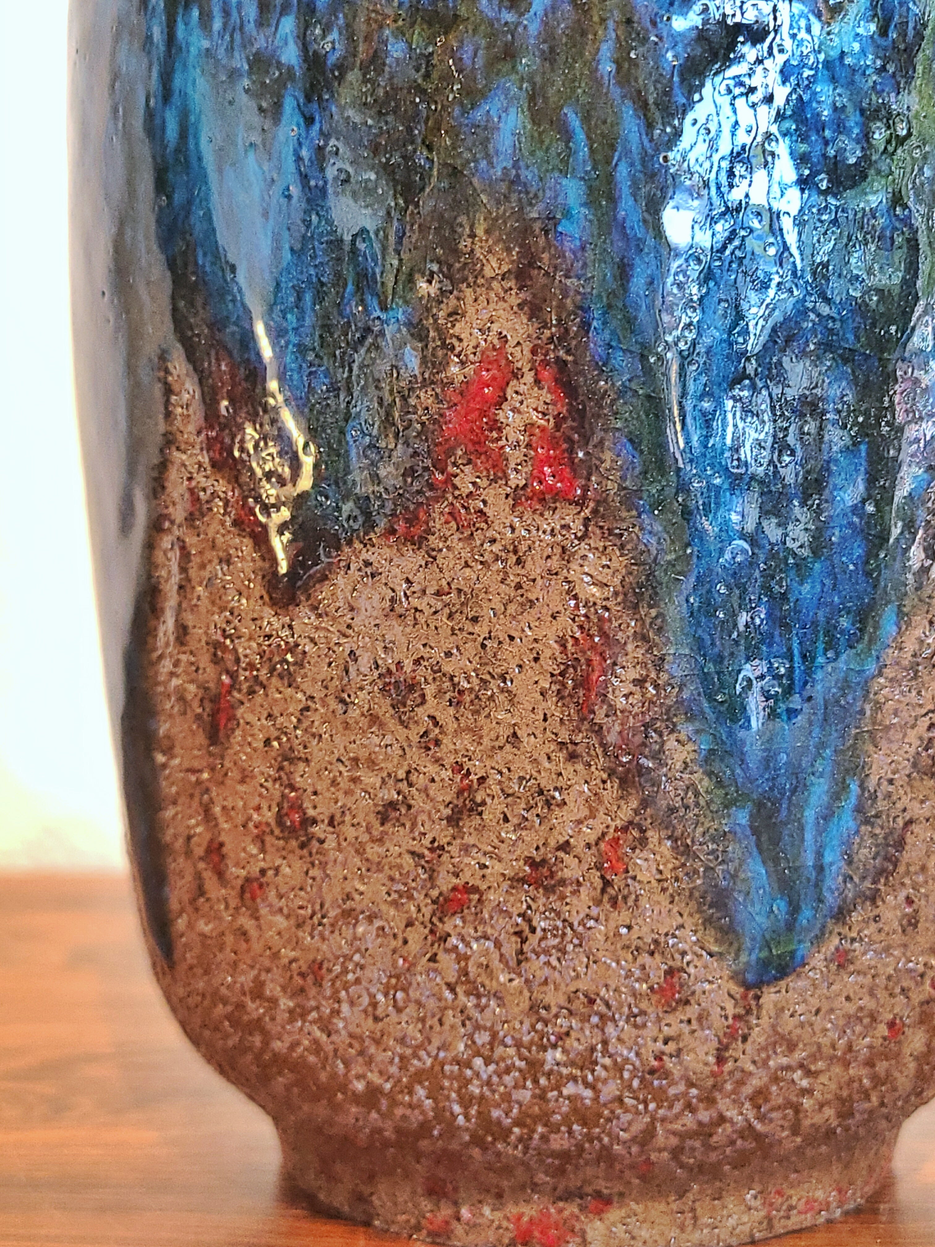HANNS WELLING ‘INCRUSTA’ JUG VASE Nr.219 FOR CERAMANO