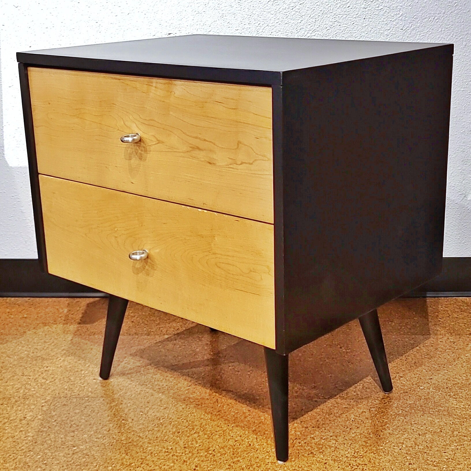 MAPLE ‘PLANNER GROUP’ NIGHTSTAND BY PAUL McCOBB FOR WINCHENDON