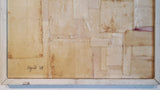 ‘CANYON FLEA MARKET’ COLLAGE AND OIL ON MASONITE BY JOHN MAGILL (1962)