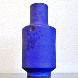 1960s HARTWIG HEYNE “KLEIN” BLUE HANDLE VASE
