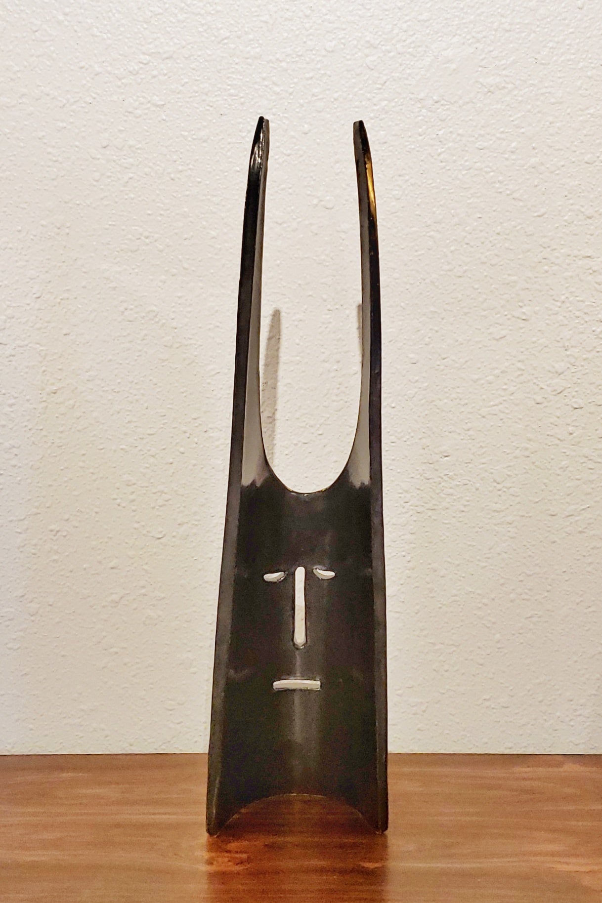 DEVIL MASK FROM FREIWALD ART POTTERY AFTER GIO PONTI AND DE POLI