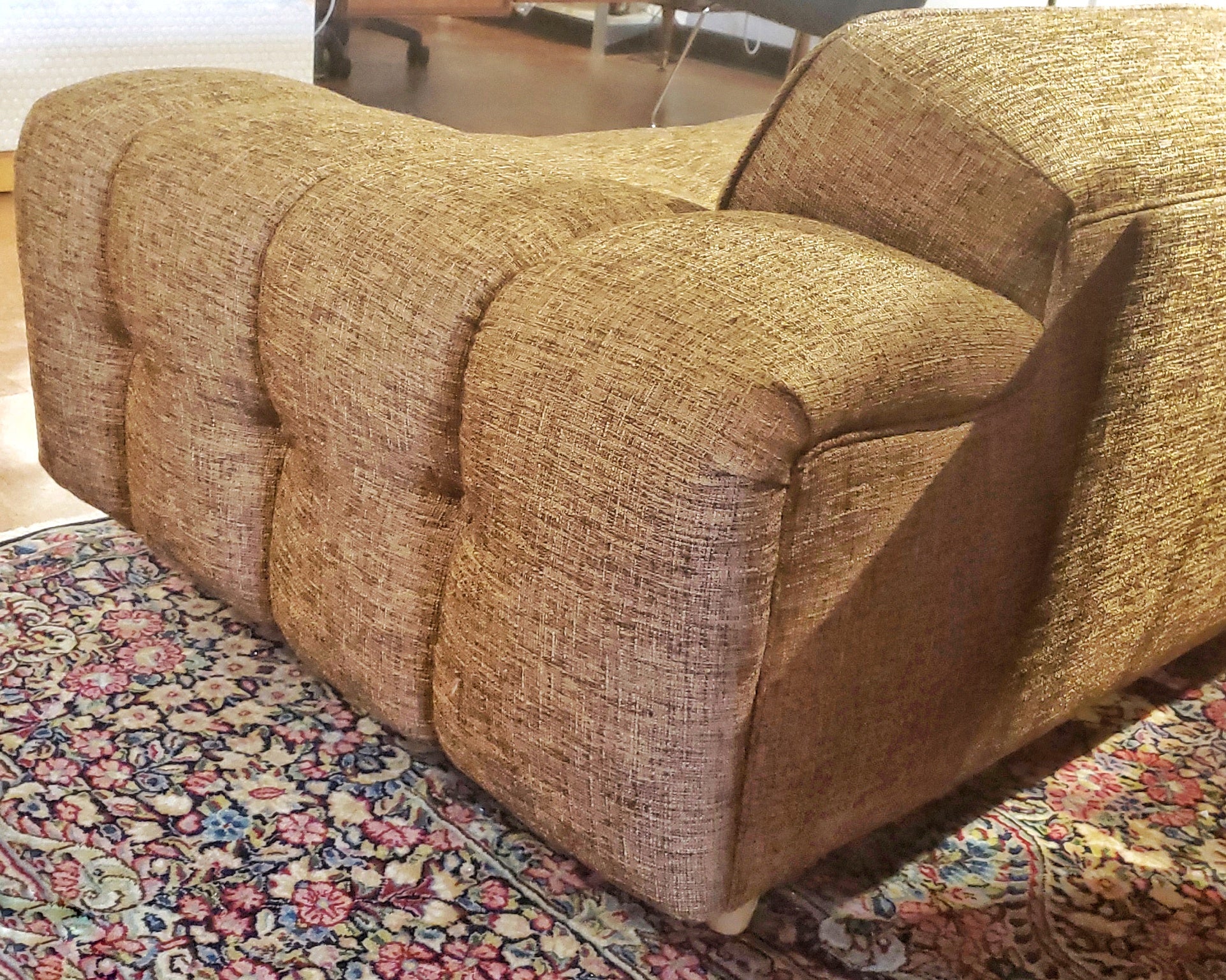 ’50s VINTAGE KARPEN SOFA (NEW UPHOLSTERY)