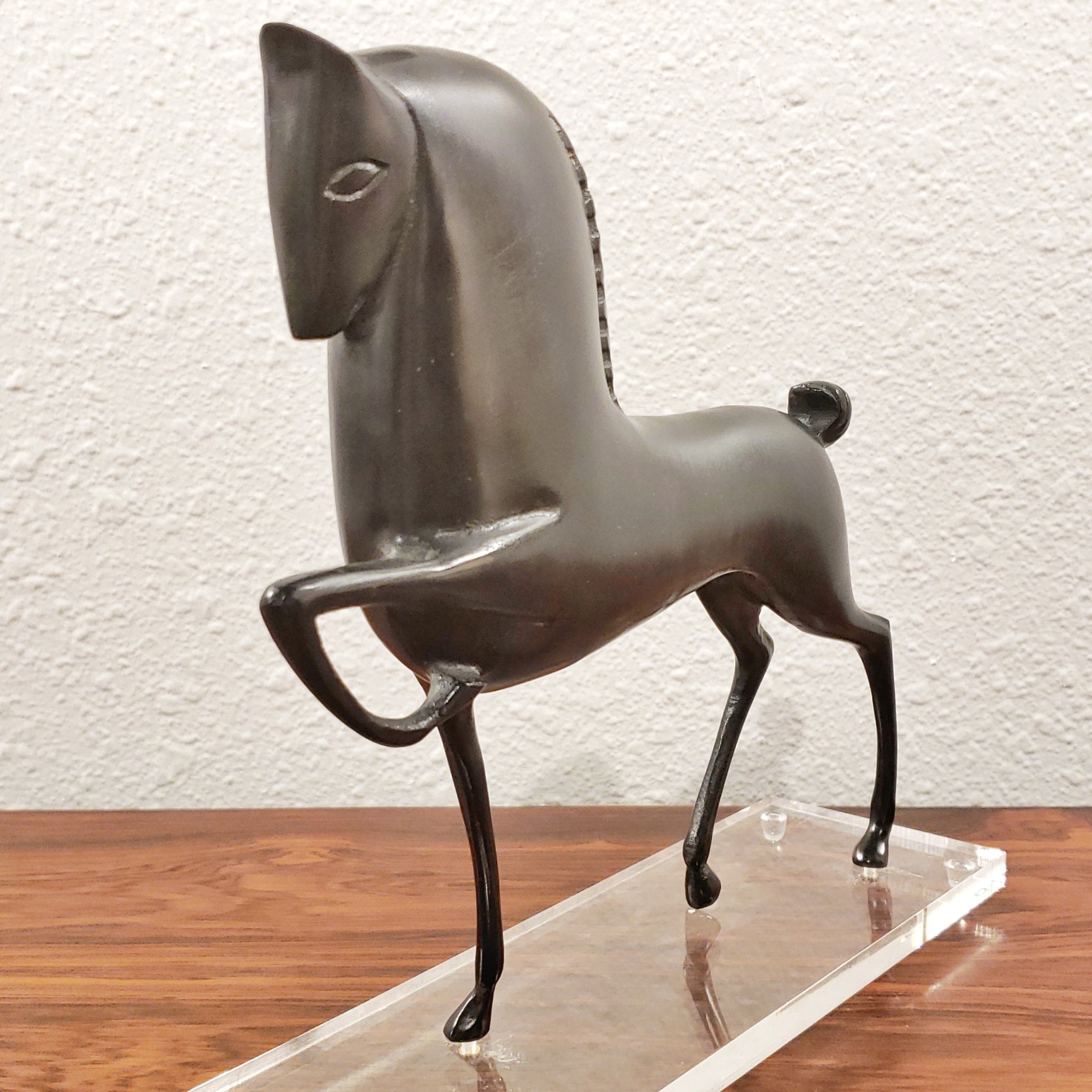 ETRUSCAN-STYLE BRONZE HORSE