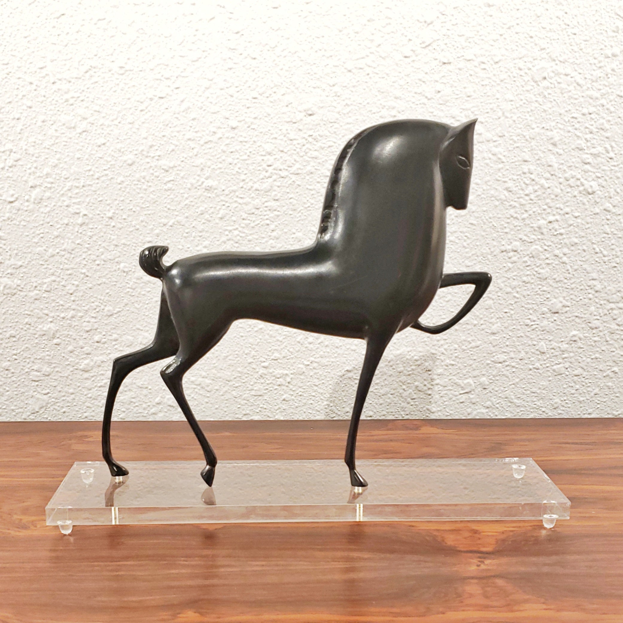 ETRUSCAN-STYLE BRONZE HORSE