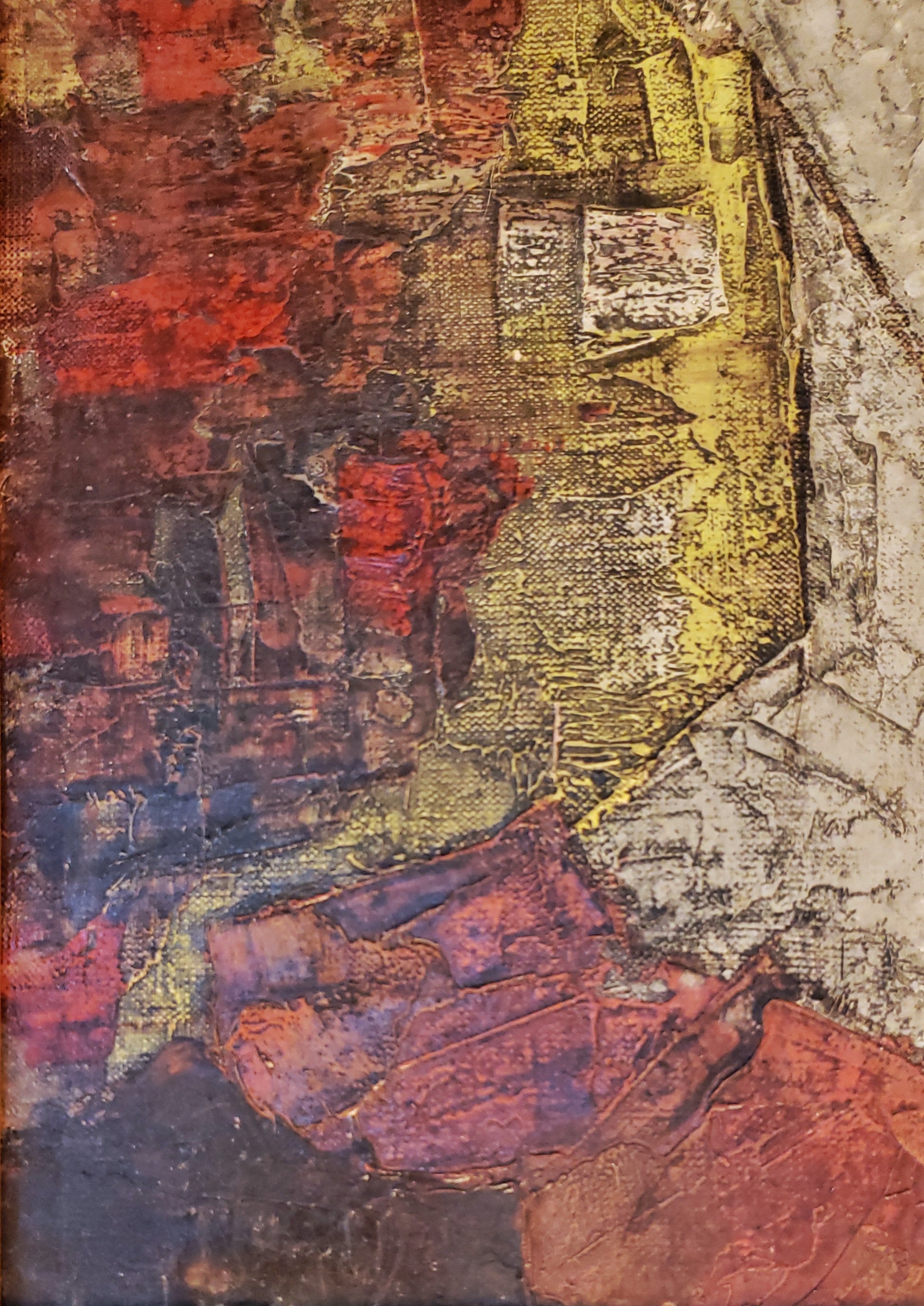 ‘PIERROT’ BY JULES DUFFART IN THE STYLE OF BUFFET (1950s)