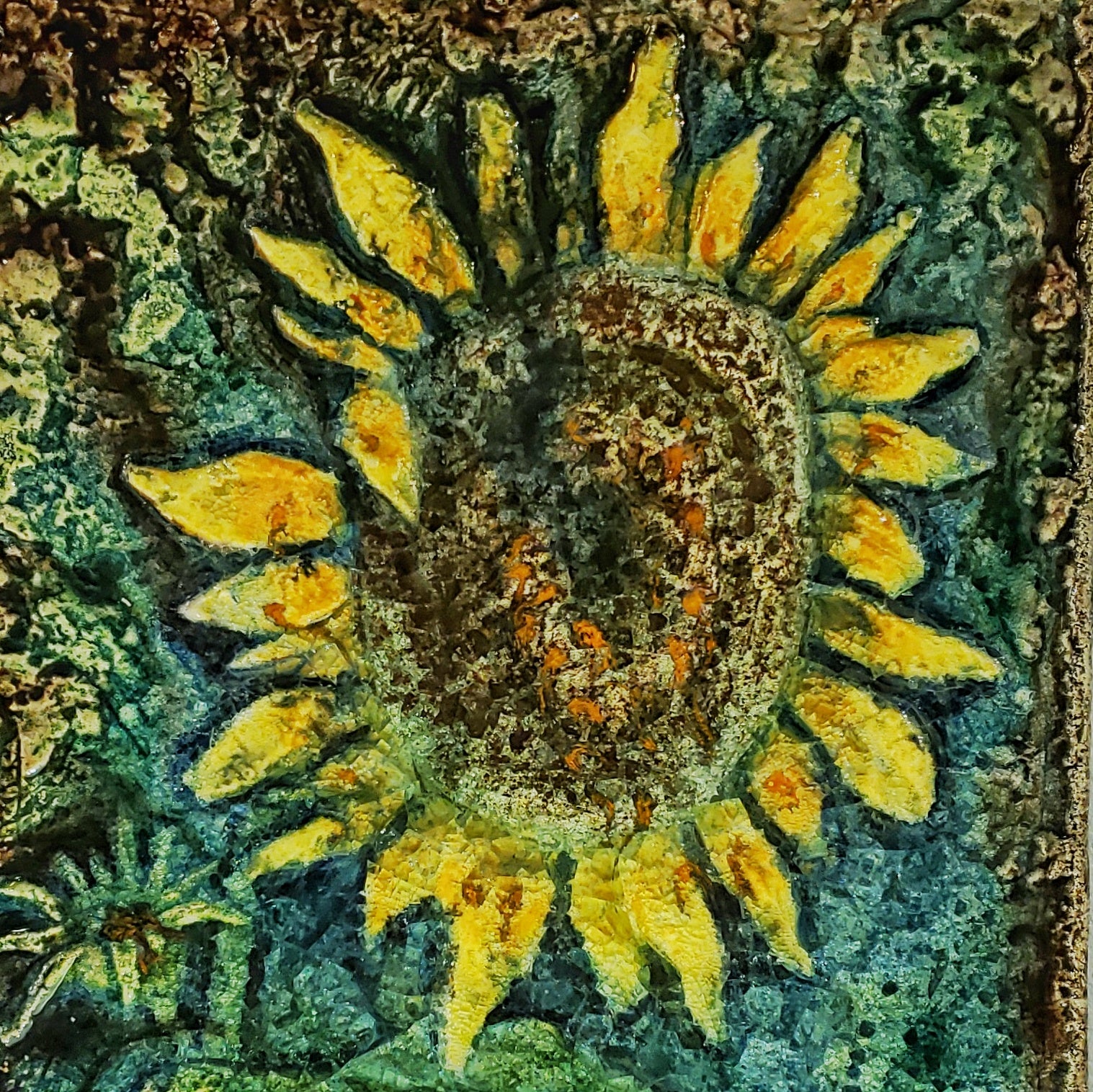 WERNER MESCHEDE TILE FOR MAJOLIKA KARLSRUHE 7243