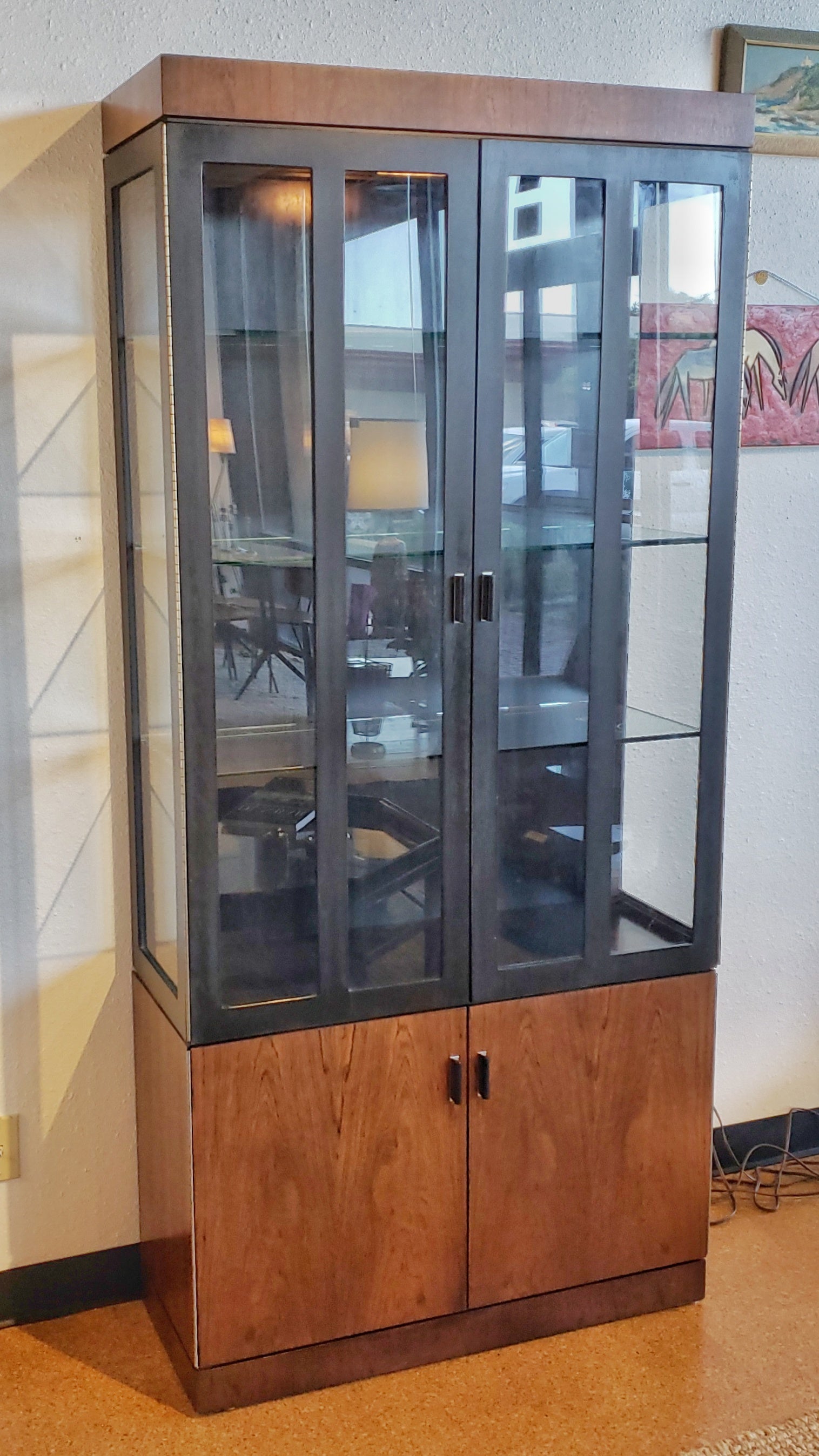 HARVEY PROBBER ROSEWOOD VITRINE