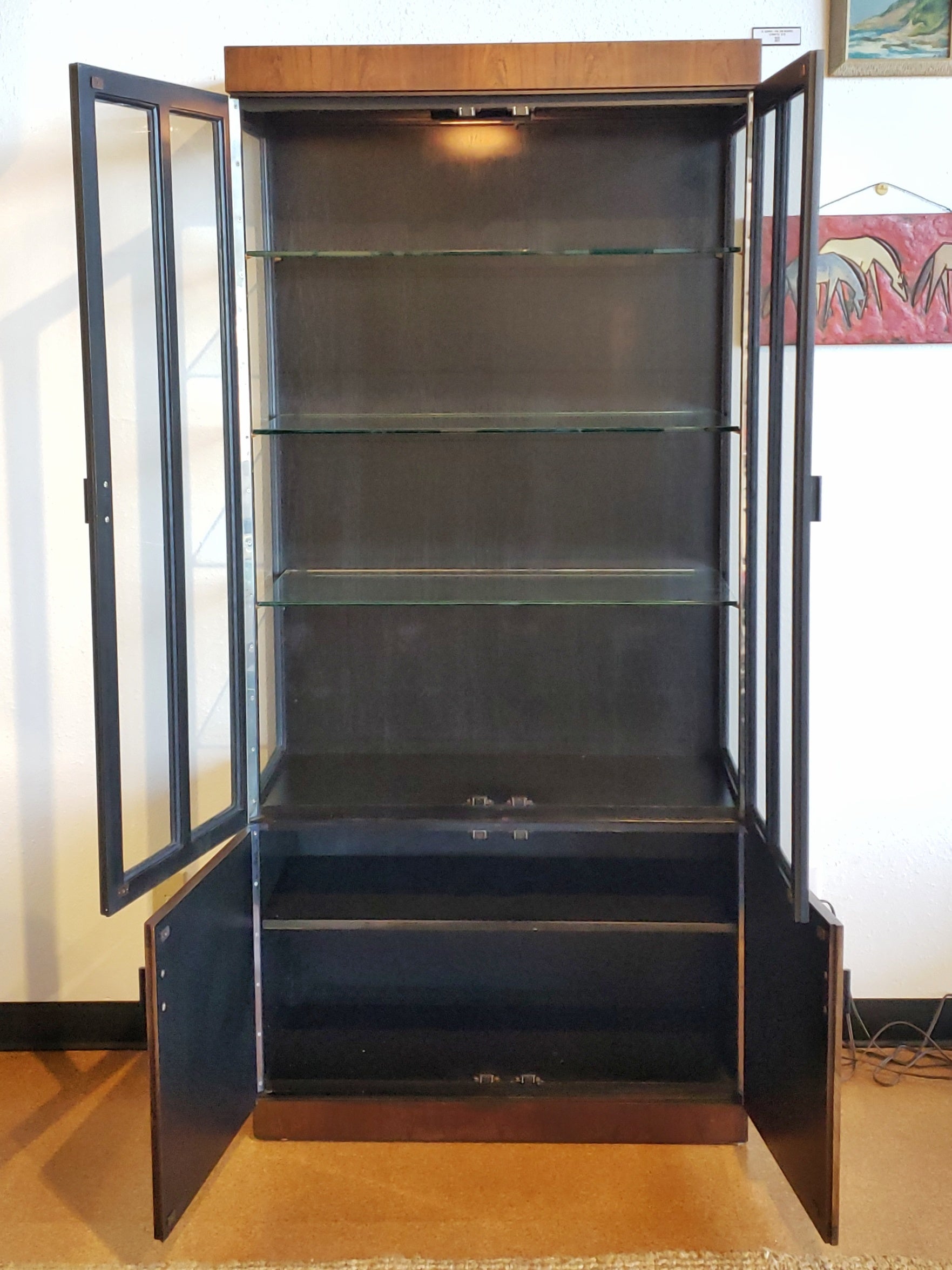 HARVEY PROBBER ROSEWOOD VITRINE