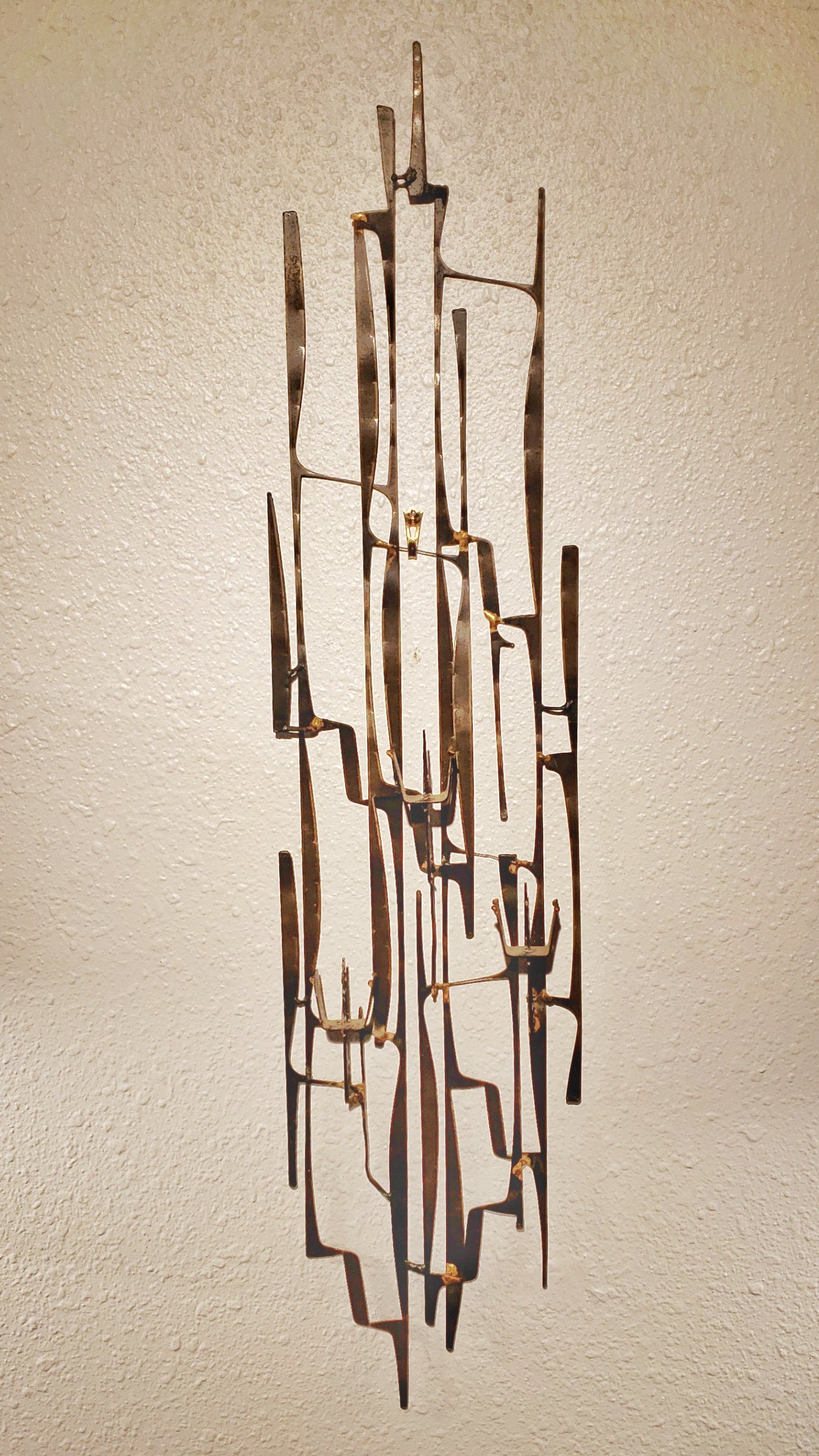 BRONZE CANDLE SCONCE