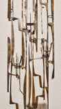 BRONZE CANDLE SCONCE