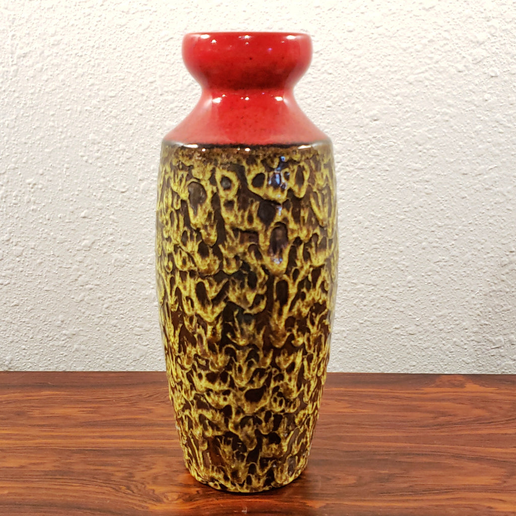 Scheurich Keramik Kosmos　花瓶 30cm Vintage Scheurich Keramik Earth tones 8.5