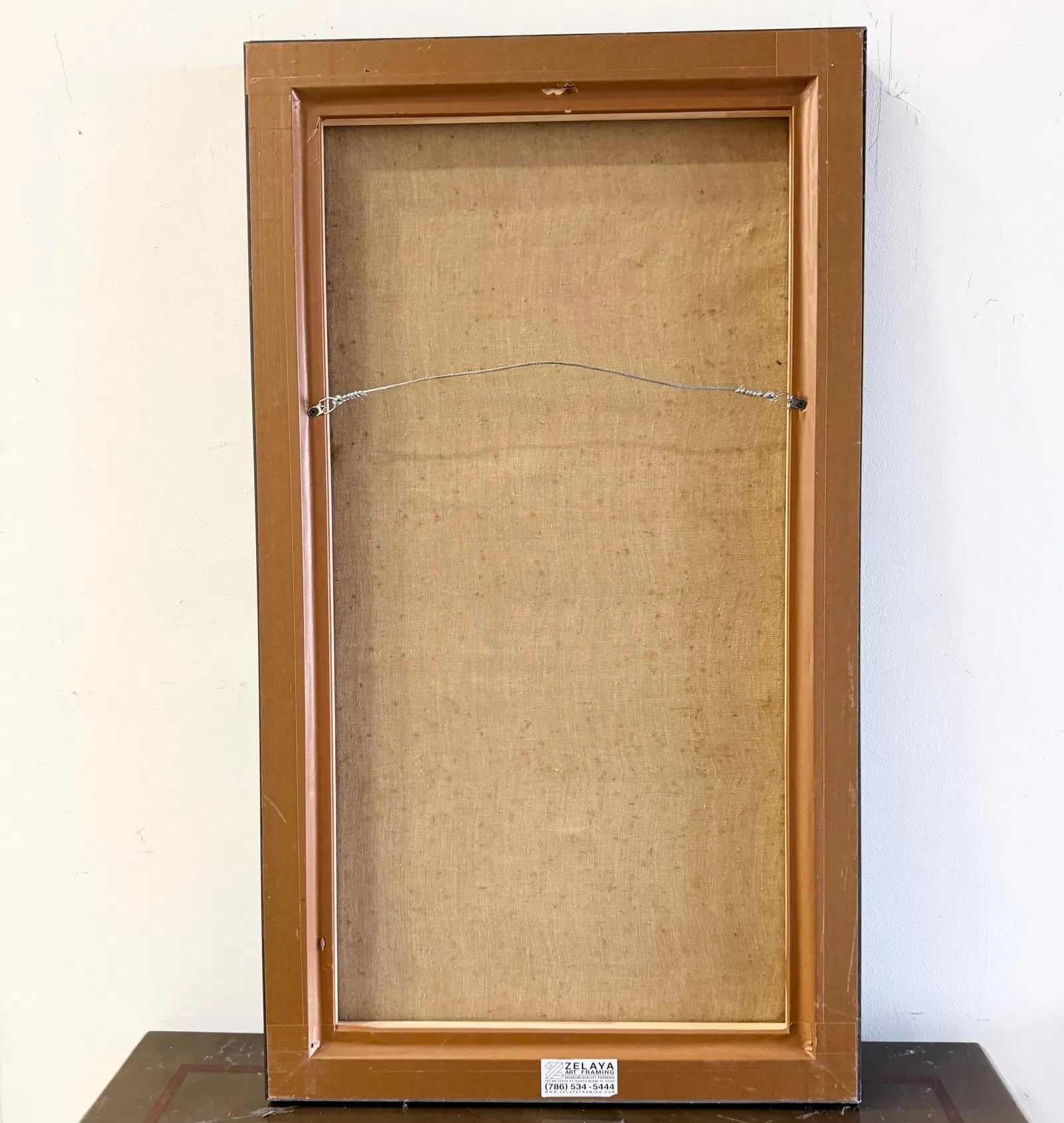 LEFT-HAND DIPTYCH PANEL BY WILLIS FRANKLIN WOODS (1950s)