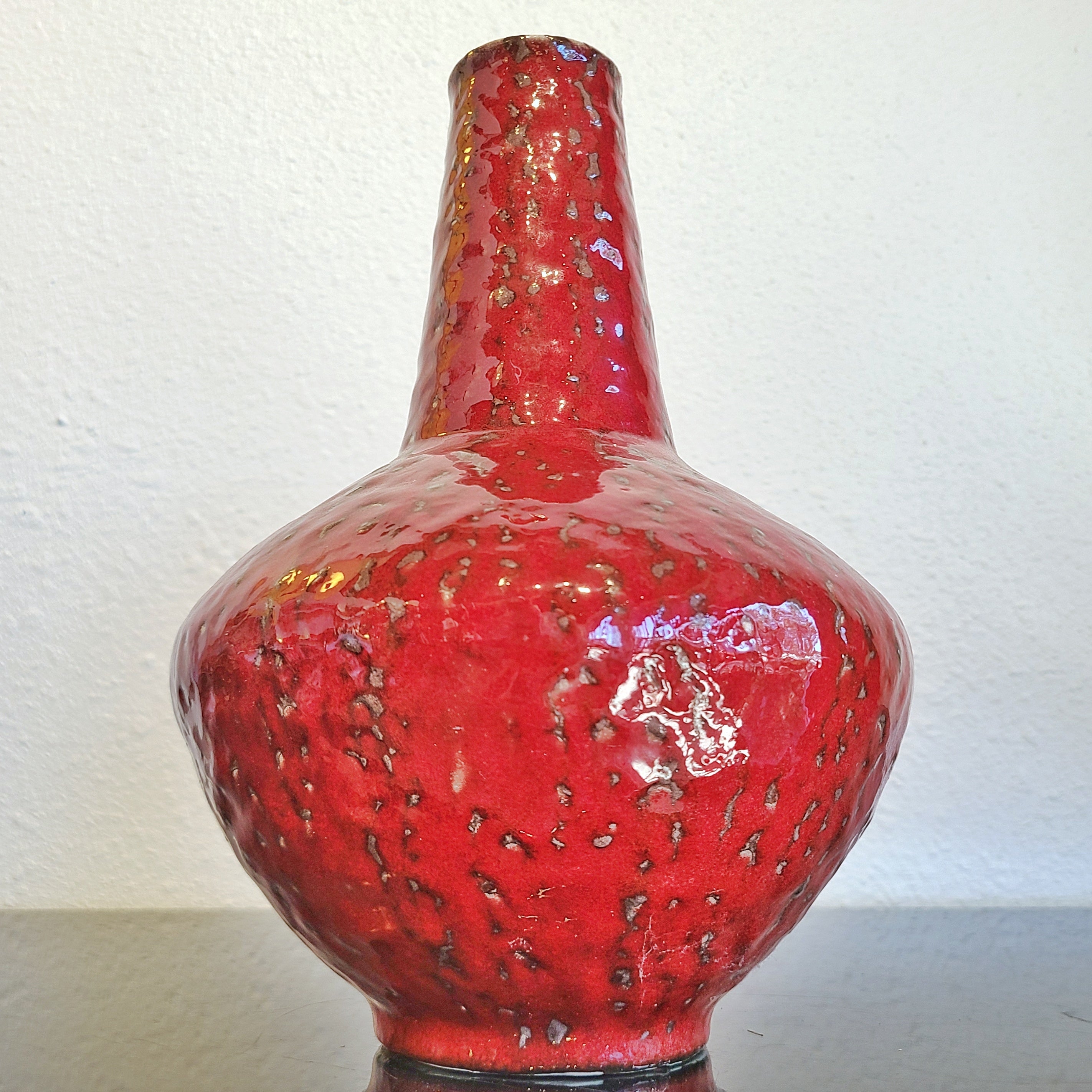 CARSTENS RED ATELIER SERIES JUG VASE Nr. 201