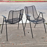 RARE ‘SCULPTURA’ ARM CHAIRS BY RUSSEL WOODARD (PAIR)