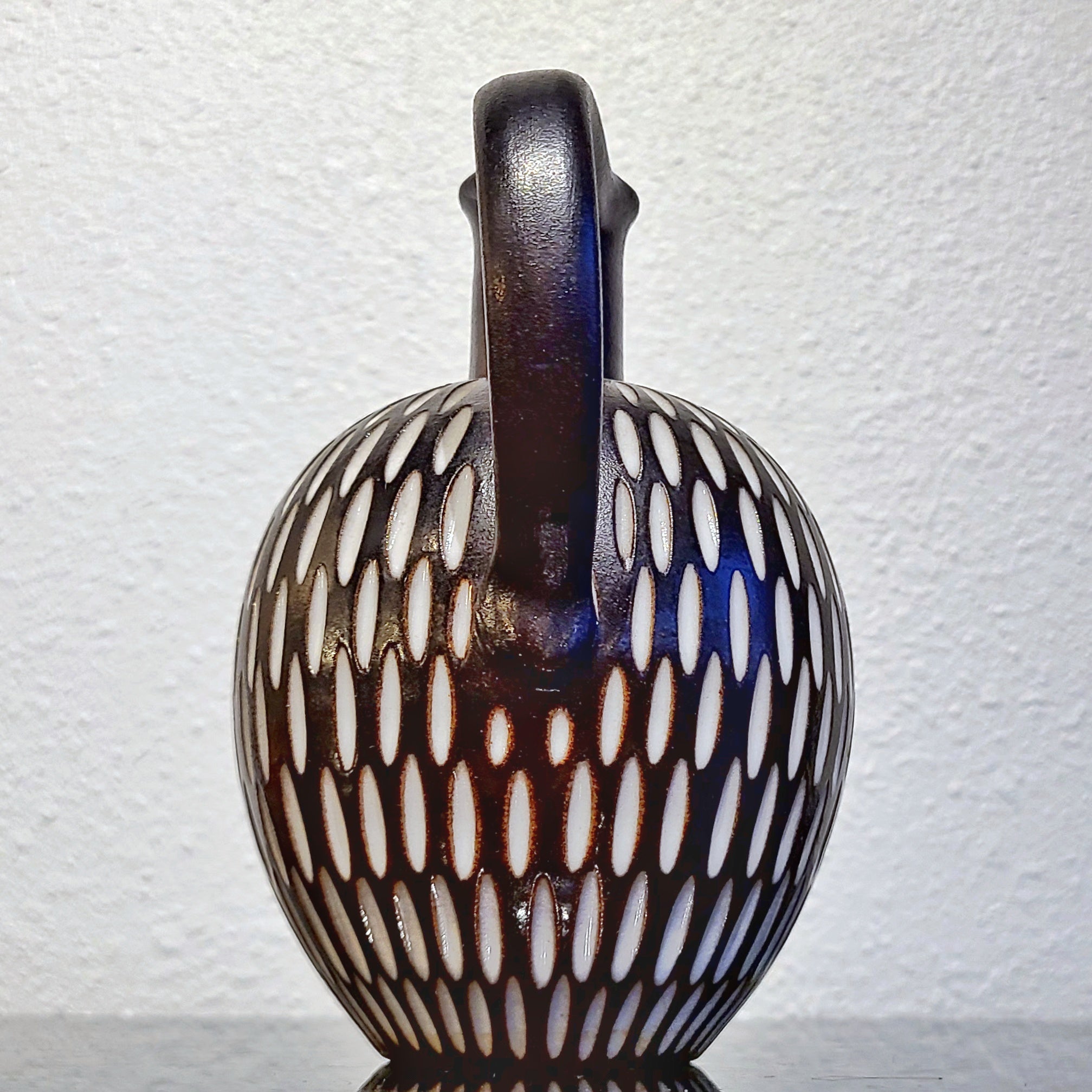 STUDIO POTTERY JUG VASE BY WILHELM AND ELLY KUCH