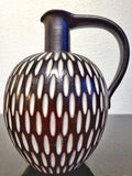 STUDIO POTTERY JUG VASE BY WILHELM AND ELLY KUCH (SIGNED)