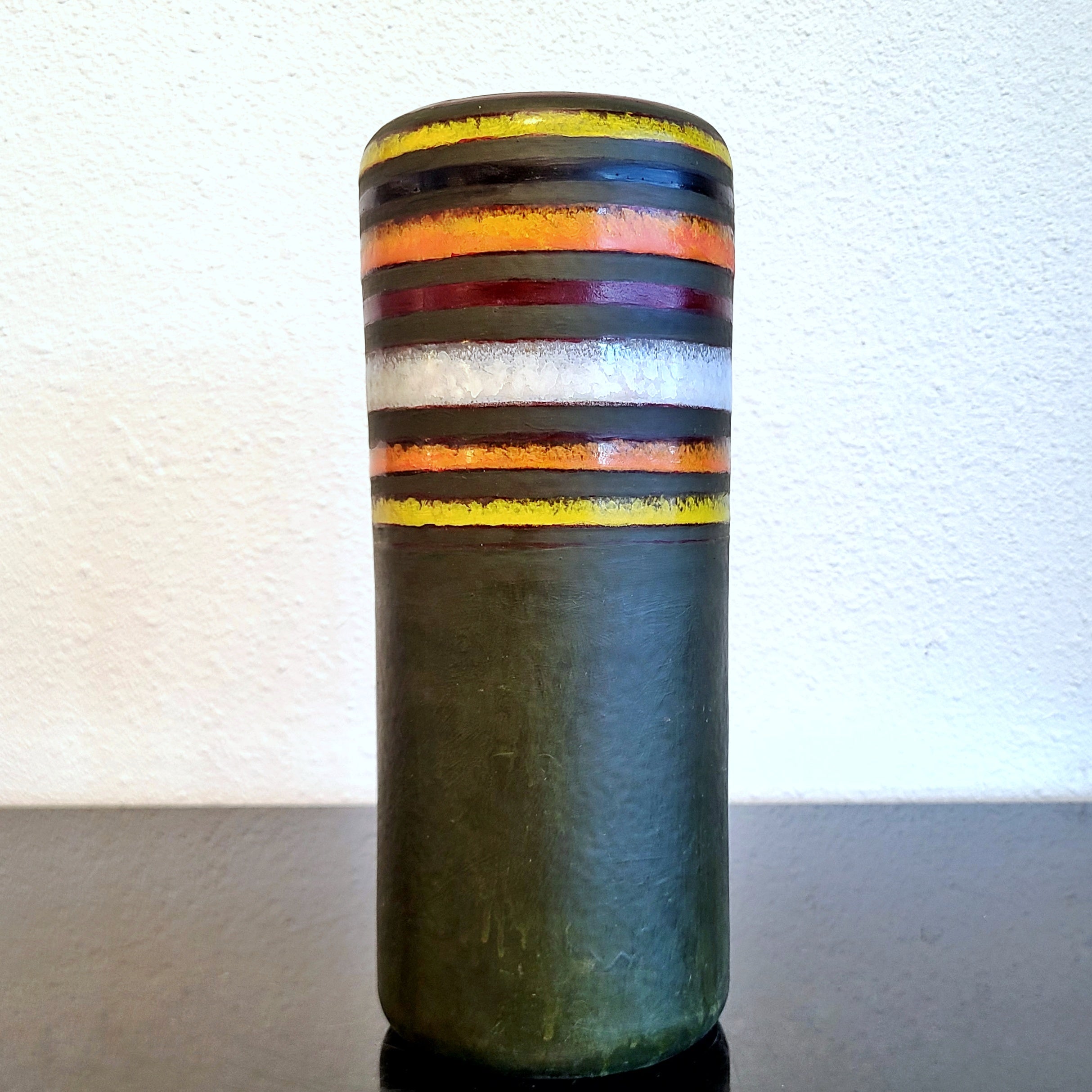 TALL BITOSSI ‘FASCIE COLORATE’ DÉCOR CYLINDER VASE