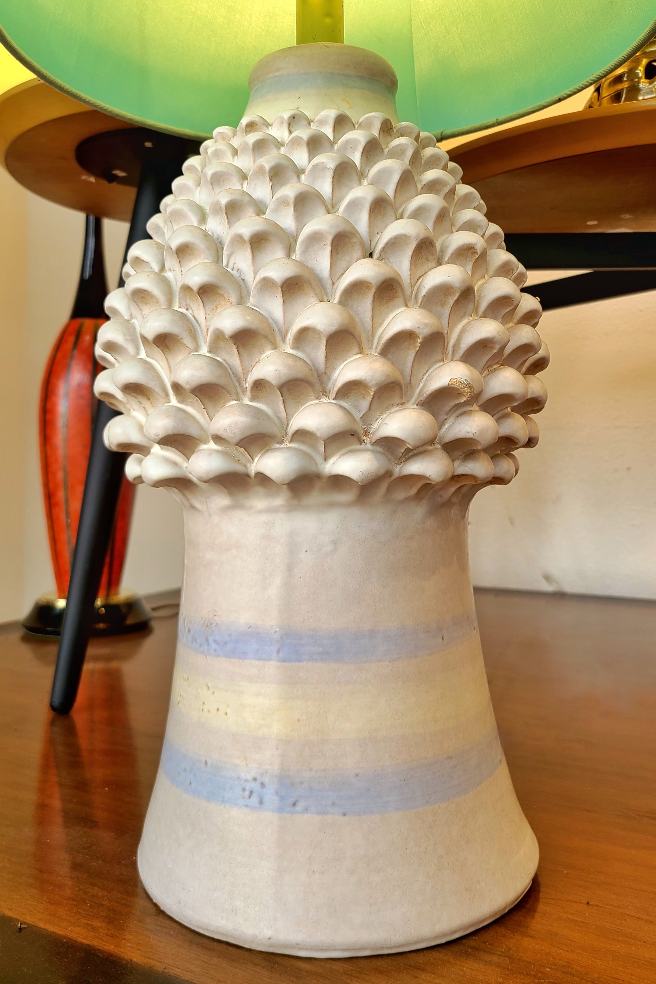 PINECONE TABLE LAMP ATTRIB. IVO DE SANTIS FOR GLI ETRUSCHI